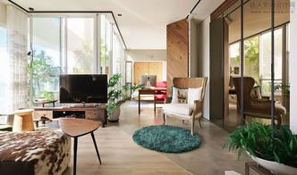 海天一色，自在居所 73㎡海景公寓的家居設(shè)計(jì)鑒賞